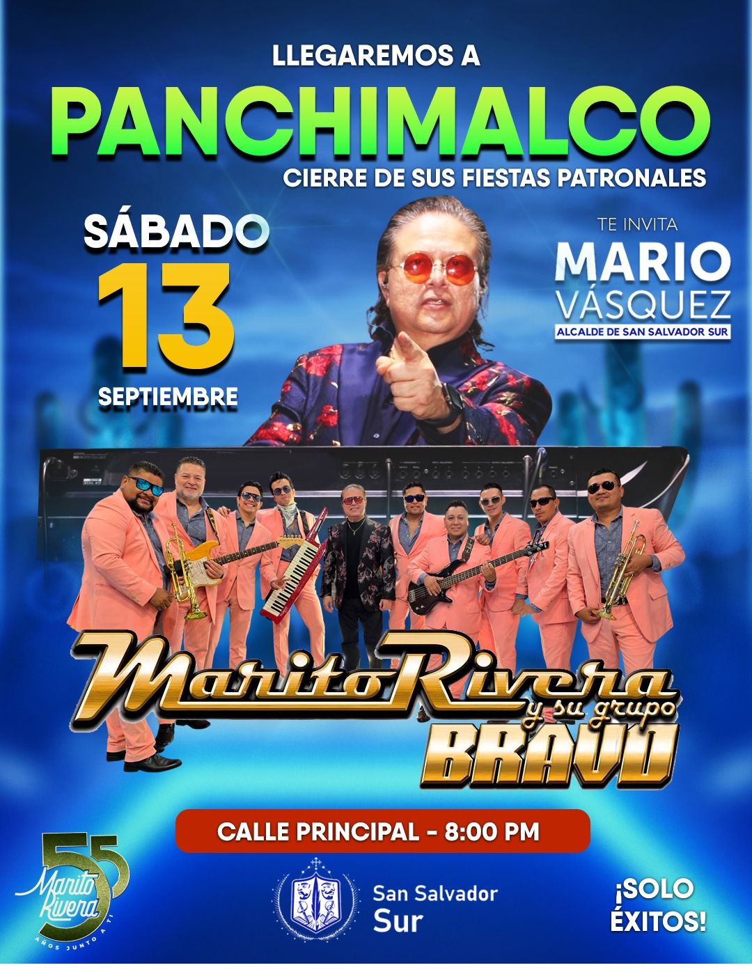 🎹 ¡Gran Cierre de las Fiestas Patronales de Panchimalco! 🎉