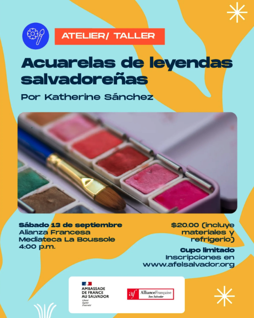 🎨 Taller de Acuarela: Leyendas Salvadoreñas 🇸🇻