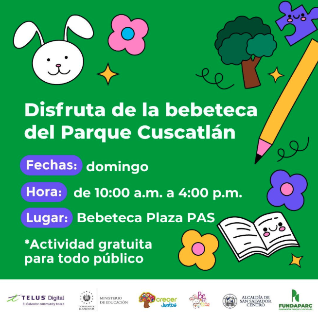 🐰 ¡Domingo en familia en el corazón de San Salvador! 📚🌳