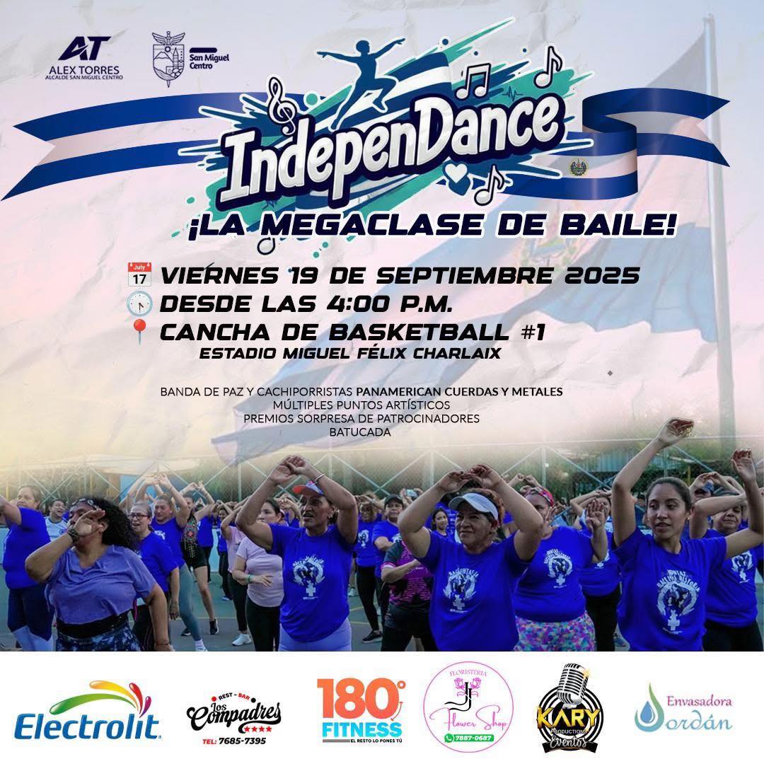 🇸🇻 IndepenDance: ¡La Megaclase de Baile! 🕺💃