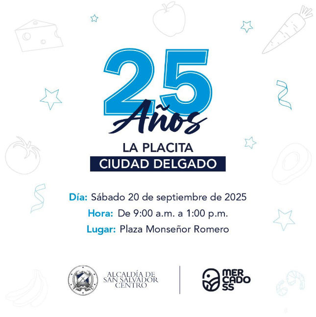 🎉 ¡Celebramos 25 años de La Placita Ciudad Delgado! 🎉