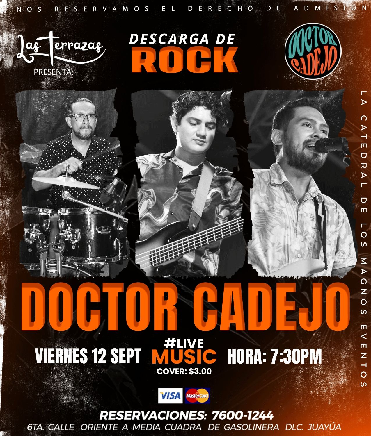 🎤 DESCARGA DE ROCK con DOCTOR CADEJO 