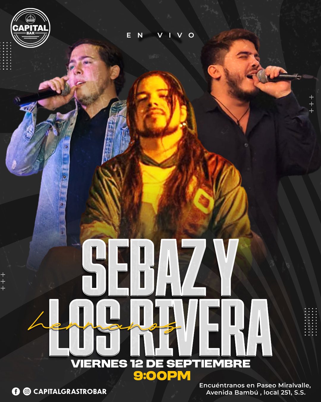 🎉 ¡Noche de música en vivo! 🎉 