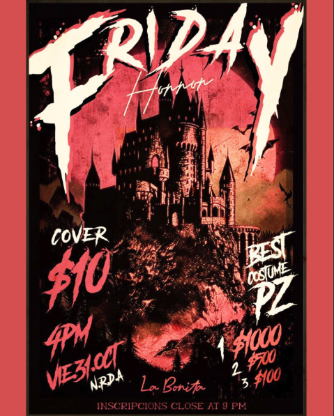 FRIDAY HORROR EN LA BONITA