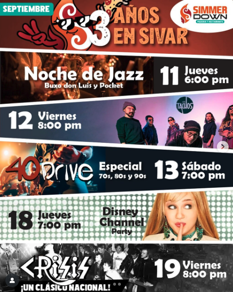 NOCHE DE MÚSICA EN VIVO 