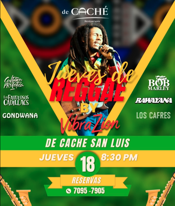 JUEVES DE REGGAE BY VIBRAZION