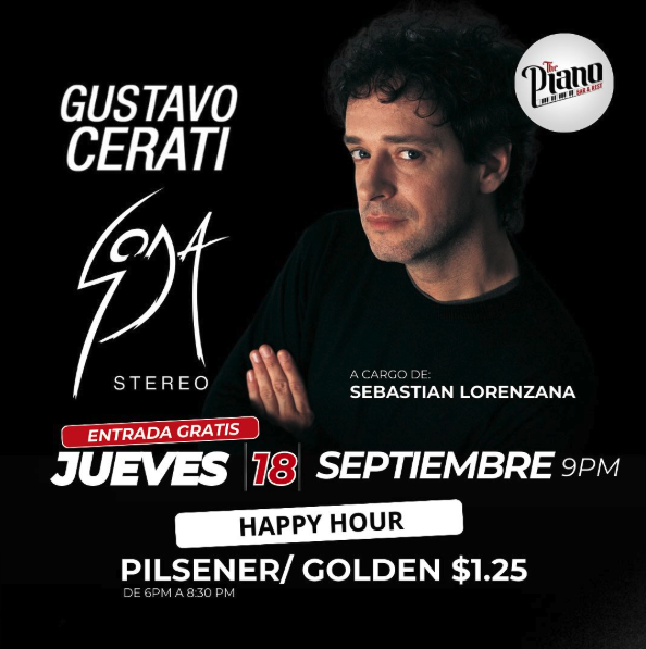 ESPECIAL CERATI Y SODA STEREO