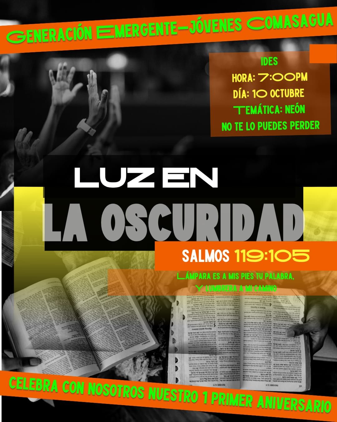 🌟 ¡Luz en la Oscuridad -  Primer Aniversario! 🌟