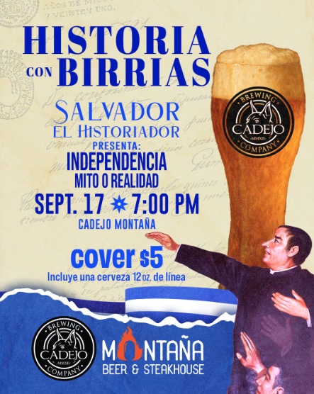 🎙️🍻 Historia con Birrias Una noche para cuestionar, conversar y brindar 🇸🇻
