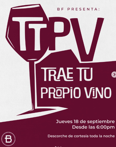 TTPV: TRAE TU PROPIO VINO