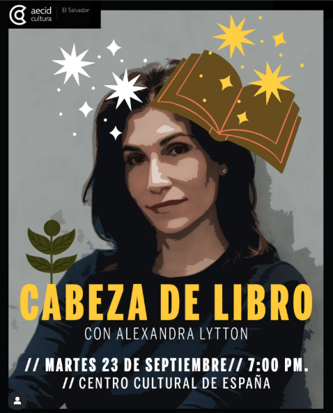 CABEZA DE LIBRO CON ALEXANDRA LYTTON