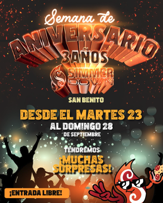 🎉 ¡Simmer Down cumple 3 años! 🎉