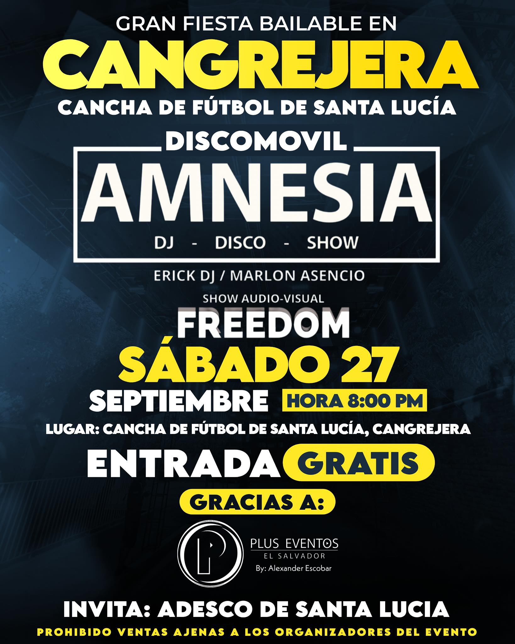 🎉 ¡Gran Fiesta Bailable en Cangrejera! 🎶