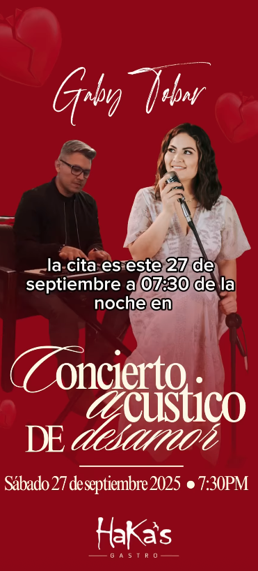 🎤✨ Concierto Acústico de Desamor ✨💔