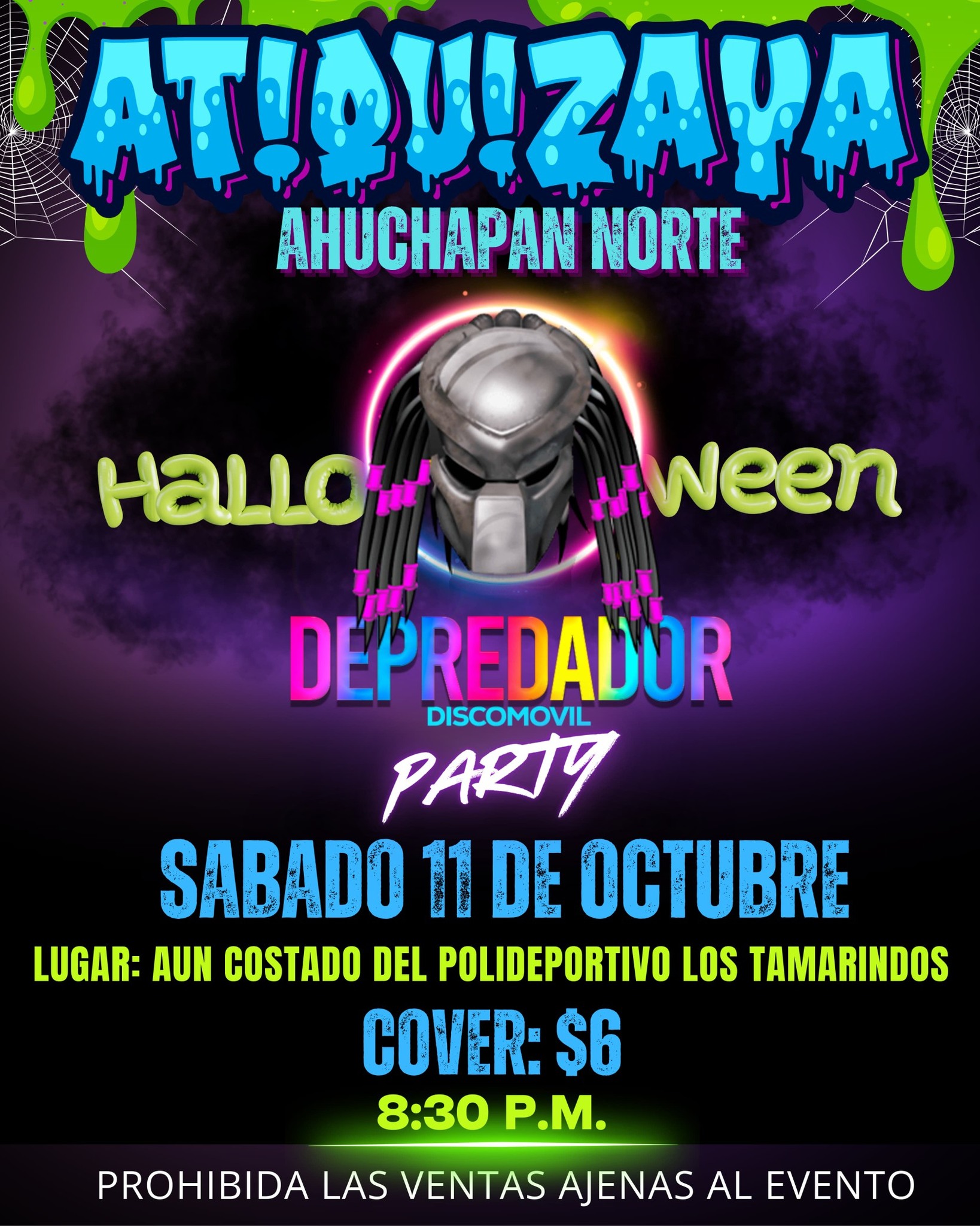 🎃👽 ¡Noche de Halloween en Atiquizaya! 👽🎃