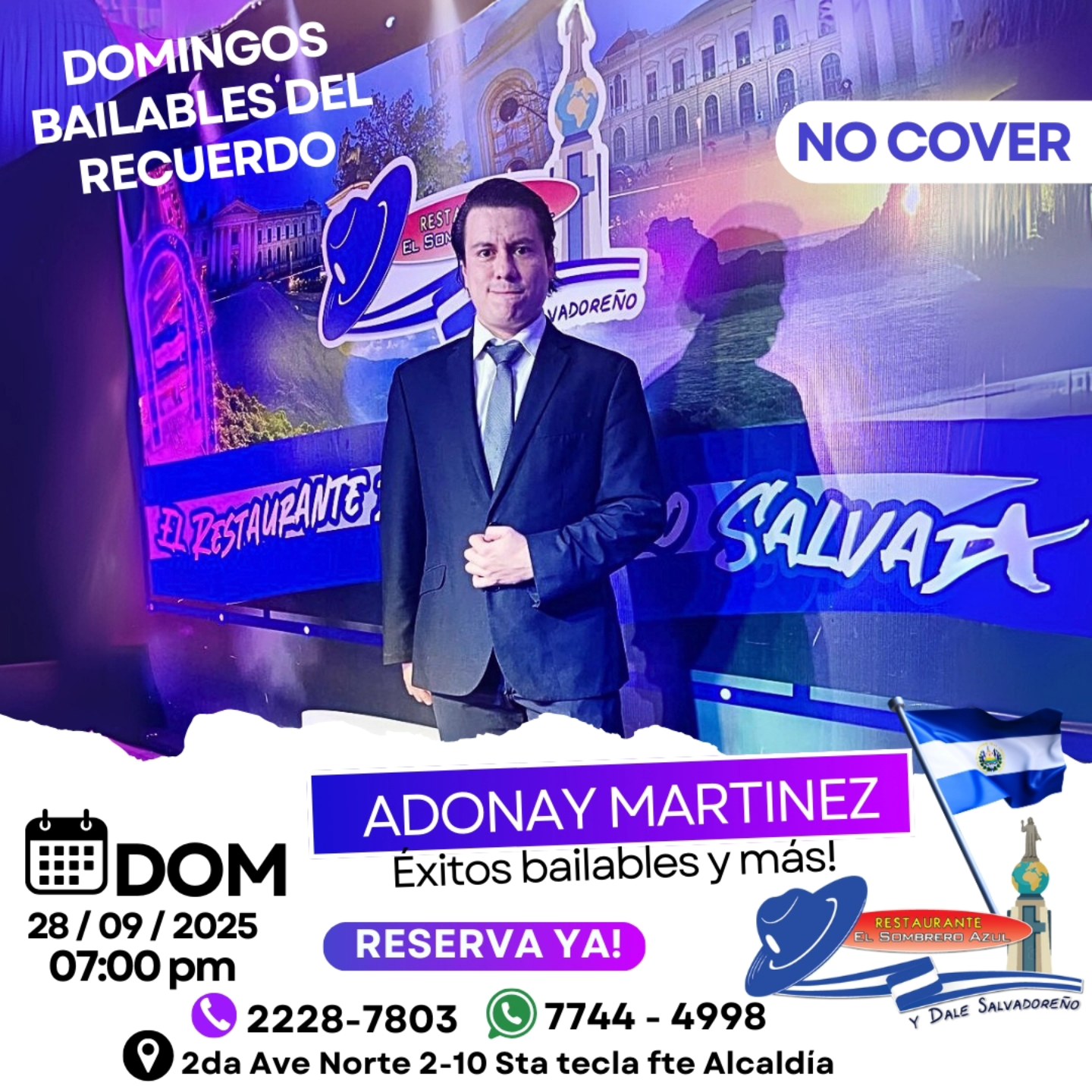 DOMINGOS BAILABLES CON ADONAY MARTINEZ