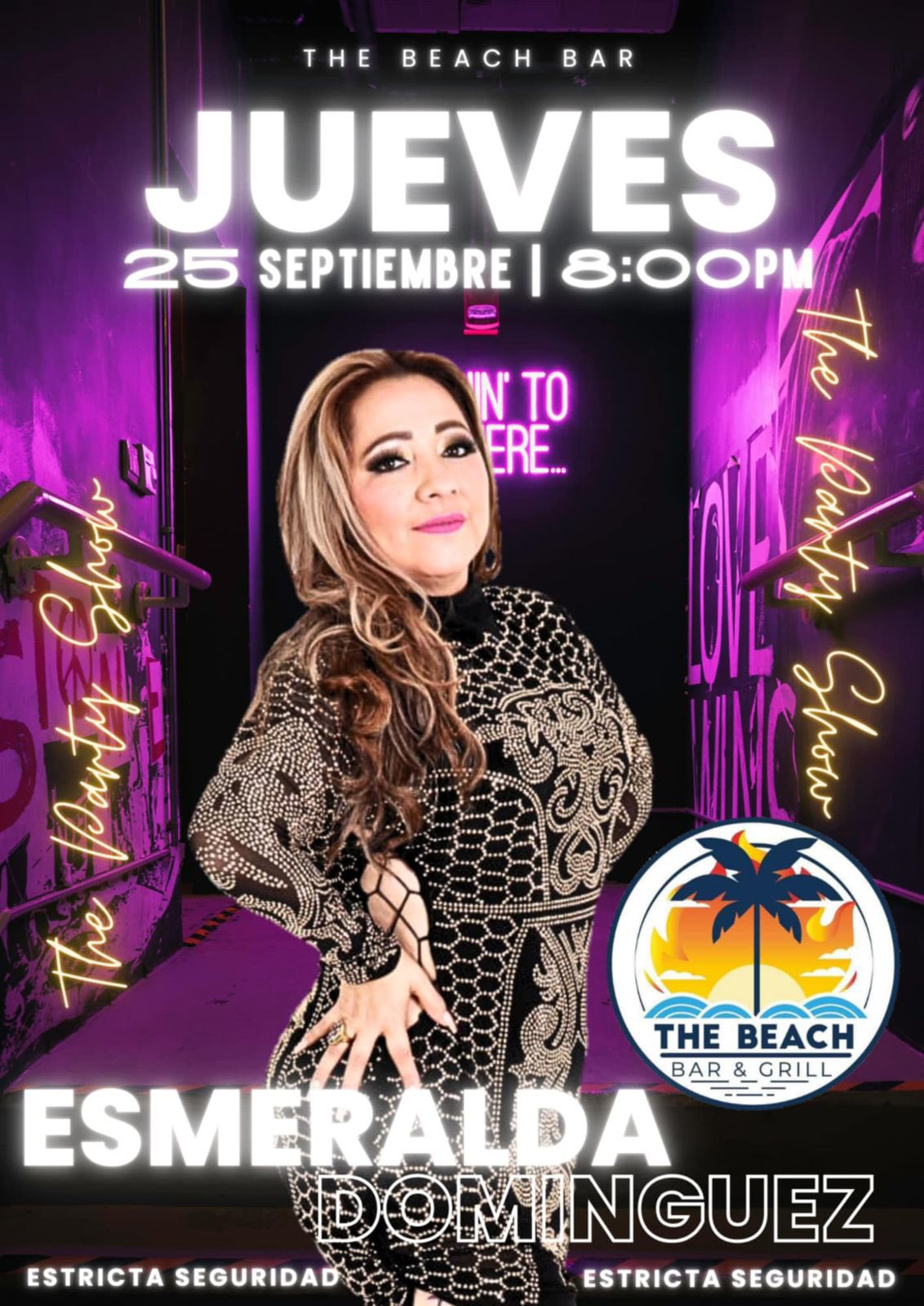 💃 The Party Show con la espectacular Esmeralda Domínguez ✨