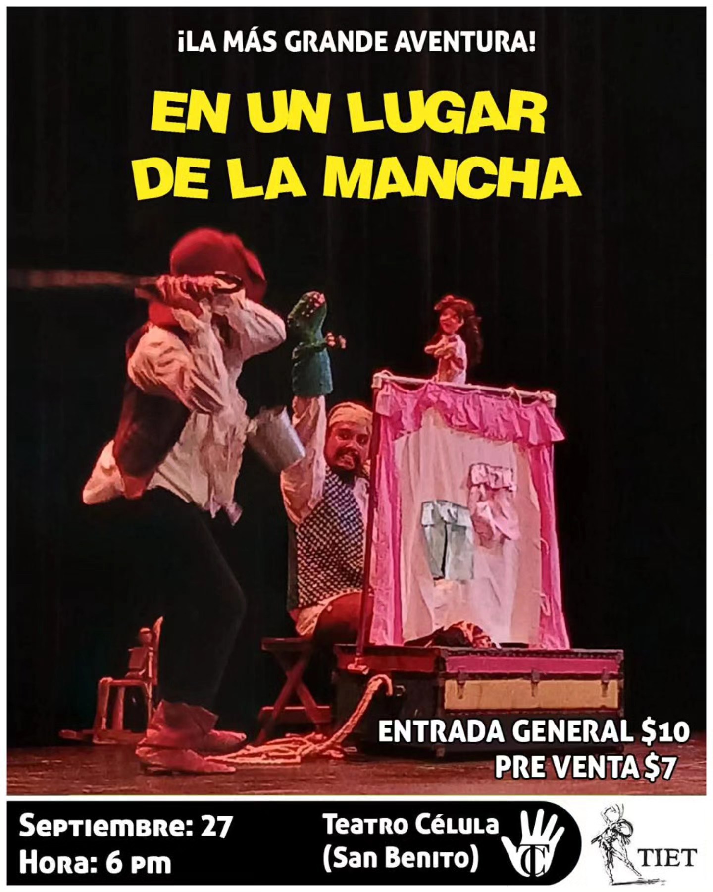 Obra: ''En un lugar de la mancha'',