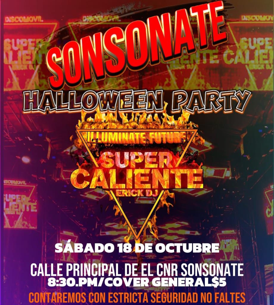 🎃✨ SONSONATE HALLOWEEN PARTY ✨🎃
