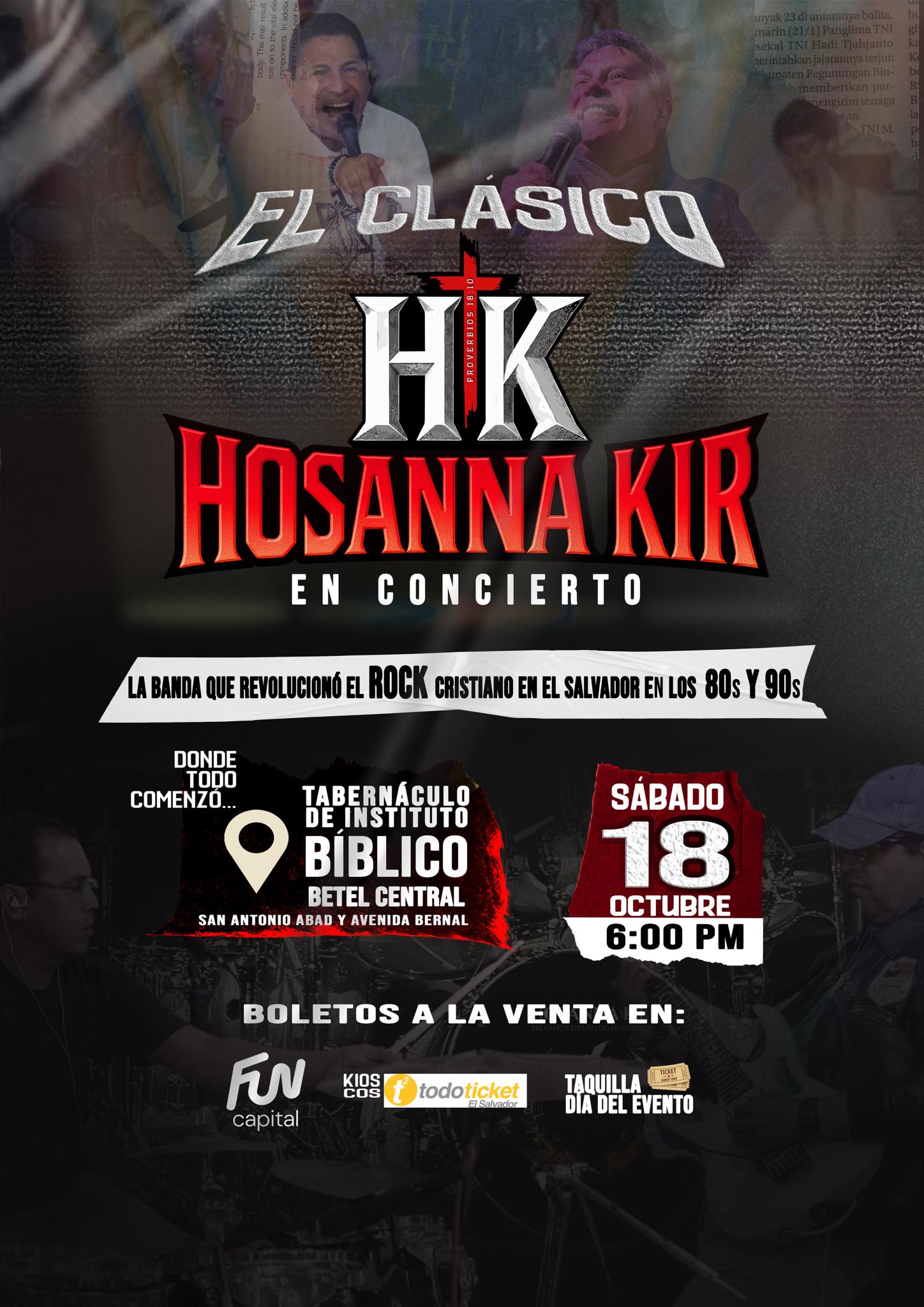 CONCIERTO HOSANNA KIR 🔥 