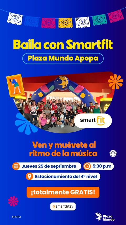 🎉 ¡Baila con Smartfit! 💃🕺 