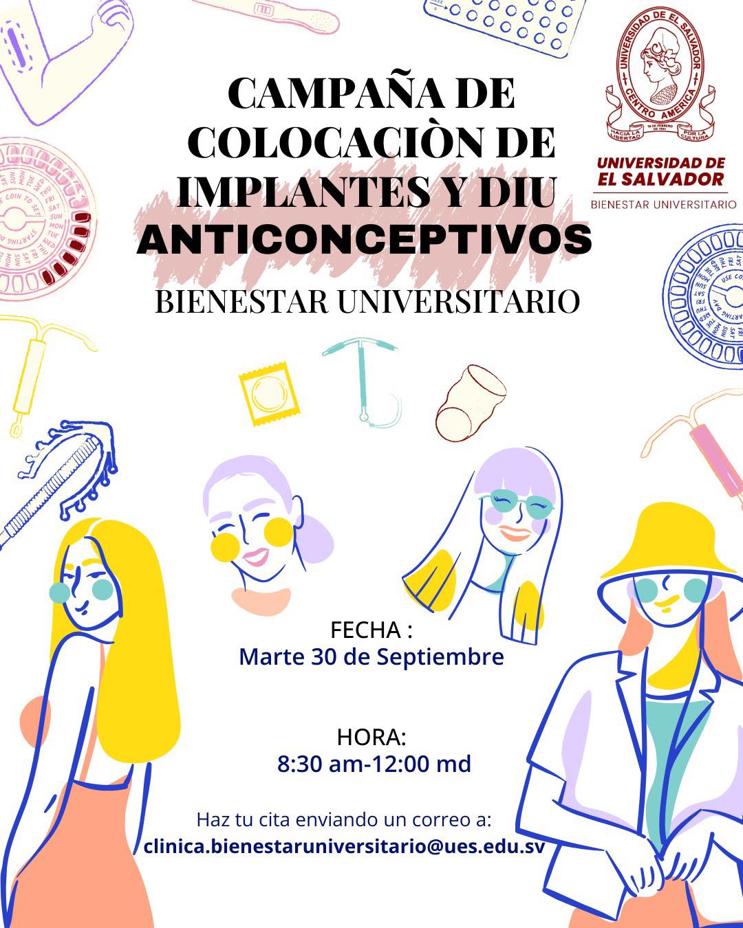 Campaña de colocación de implantes y DIU anticonceptivos 💊🩺✨