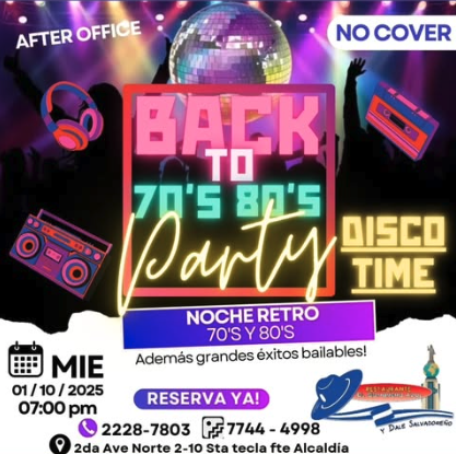ESPECIAL BACK TO 70´S. Y 80´S 