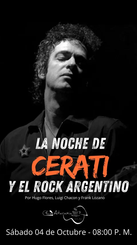 LA NOCHE DE CERATI Y EL ROCK ARGENTINO