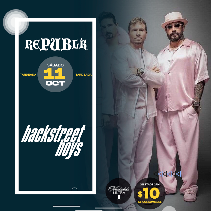 Tardeada Backstreet Boys