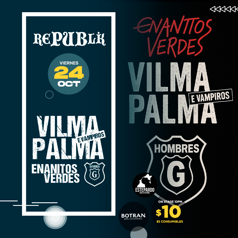 Vilma Palma, Enanitos Verdes y Hombres G