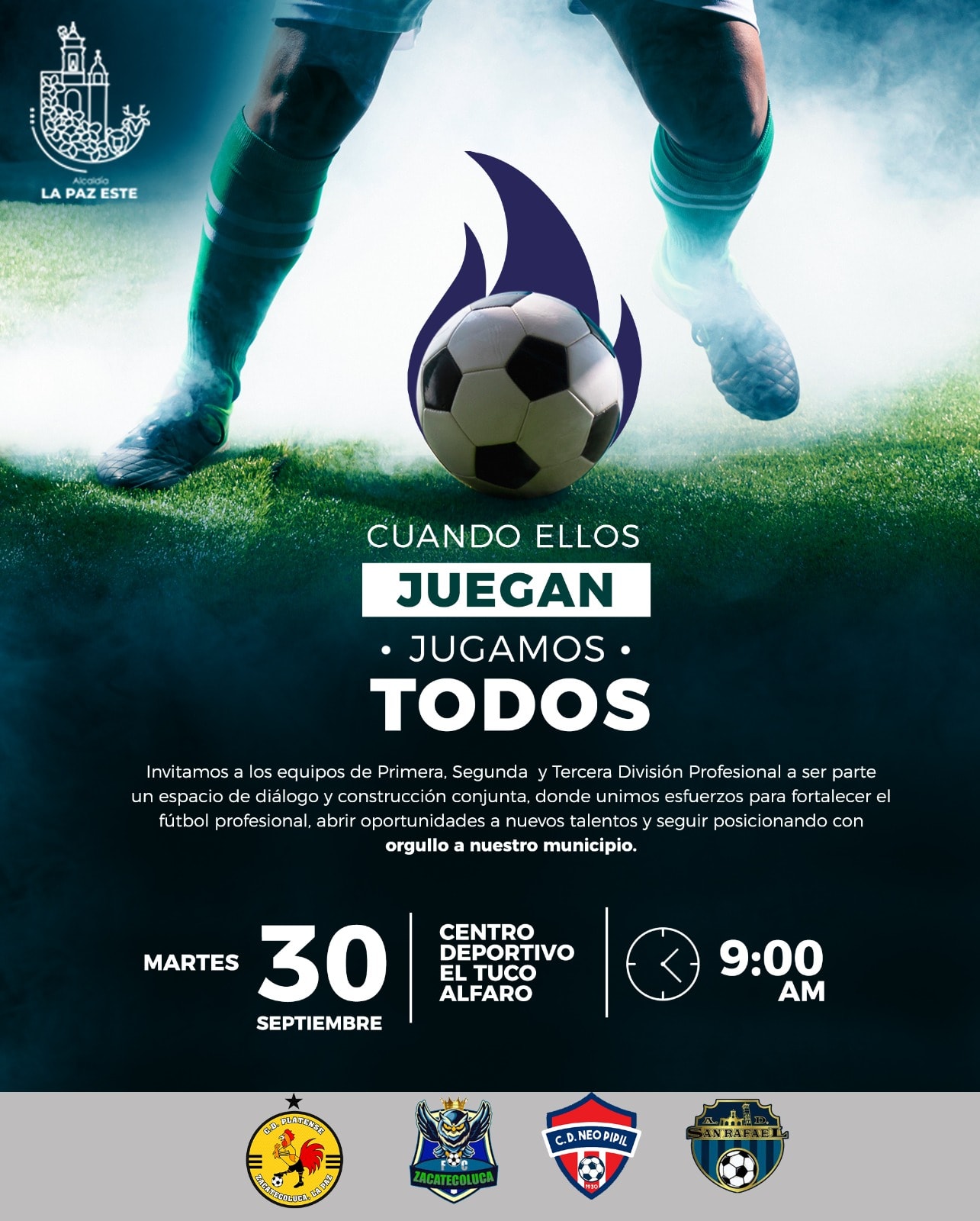 UNIDOS POR EL FÚTBOL PROFESIONAL ⚽