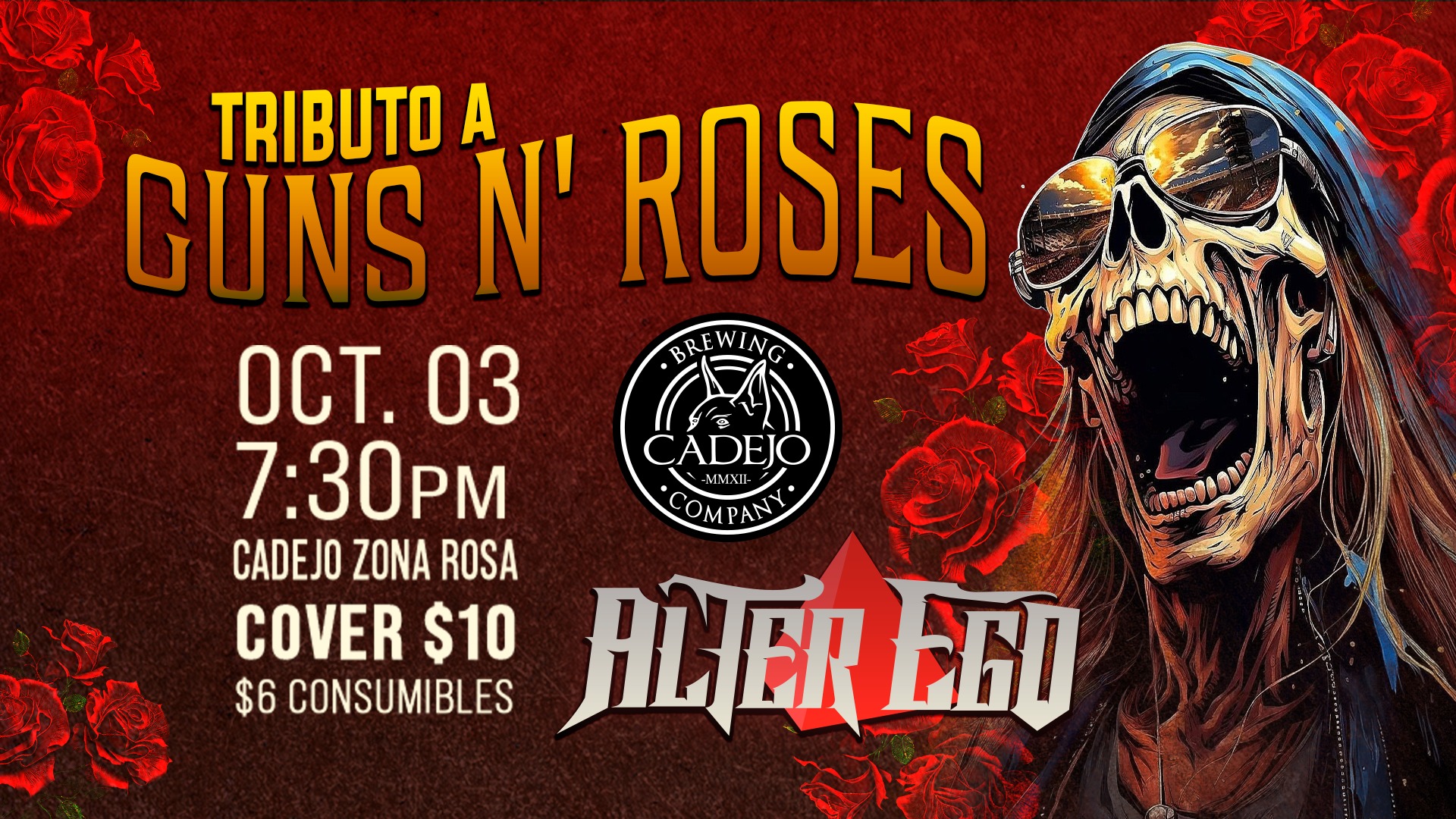 Tributo a Guns N' Roses 🎤🔥