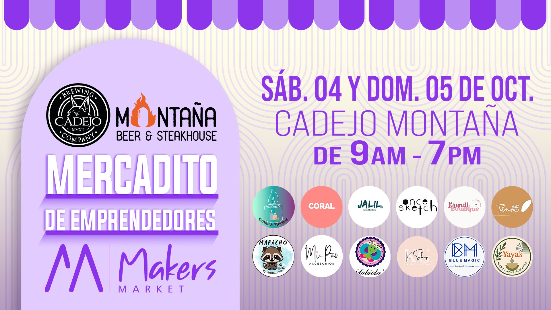 🎉 ¡Mercadito de Emprendedores en Cadejo Montaña! 🛍️🍻