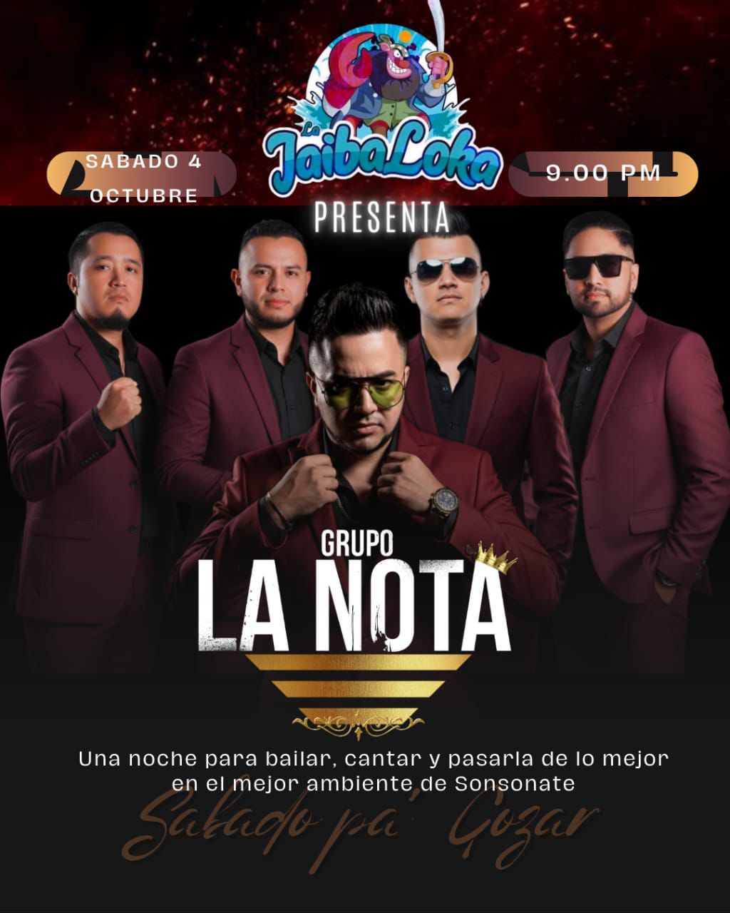 🎉 ¡Sábado pa’ Gozar en Sonsonate! 🎶