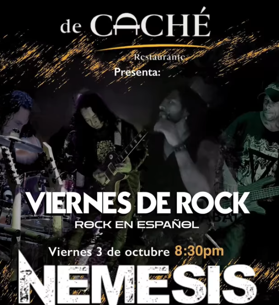 🎸 ¡VIERNES DE ROCK EN DE CACHÉ! 🎤