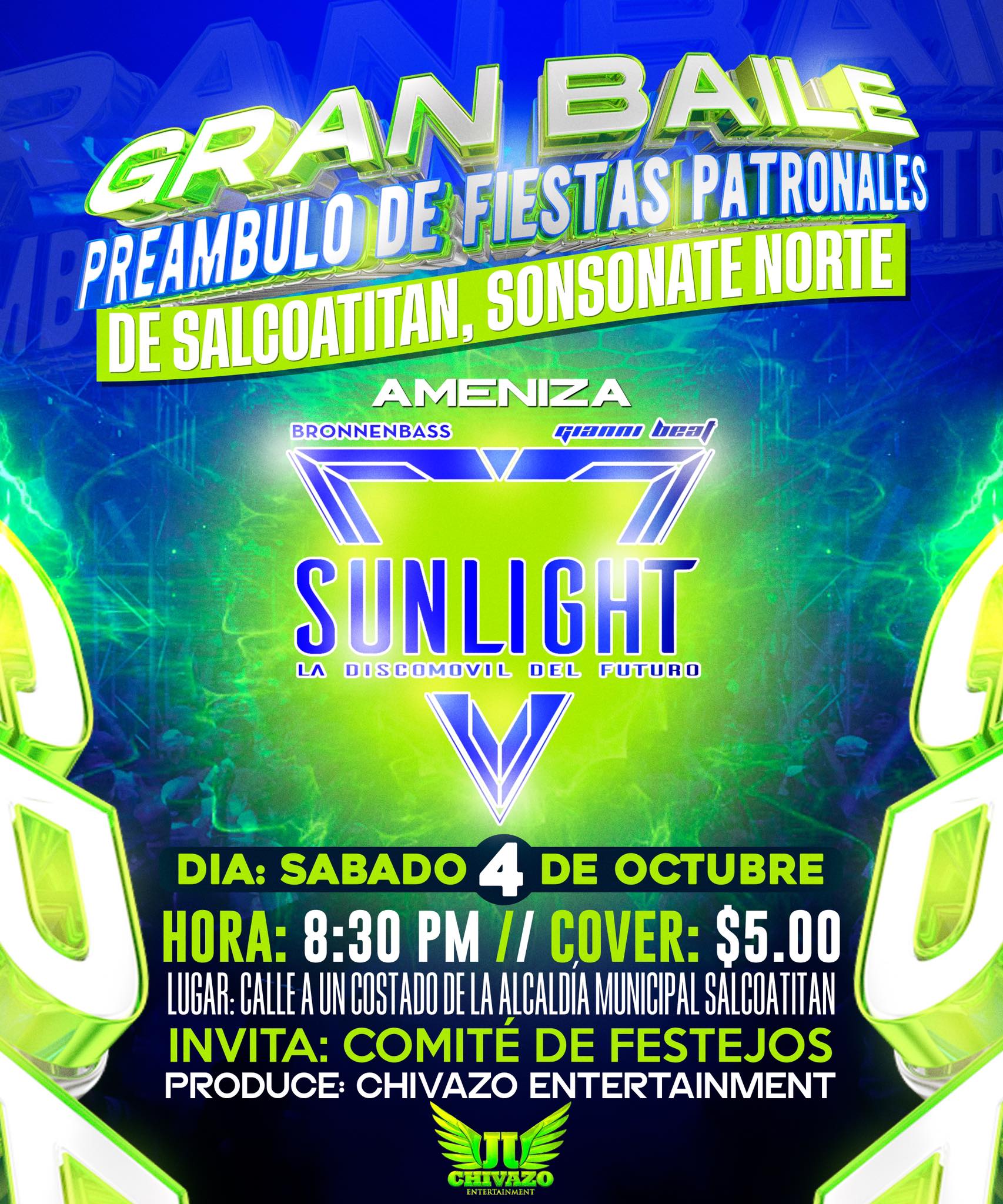 🎉 GRAN BAILE EN SALCOATITÁN 🎉