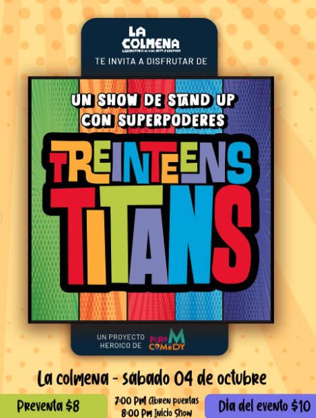 Show de comedia "Treinteens Titans"