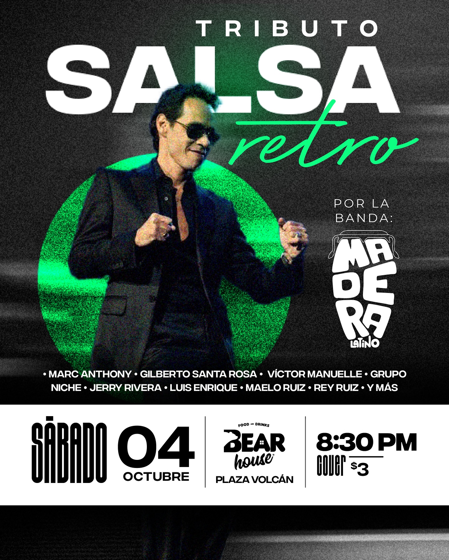  Salsa Retro con Madera Latina