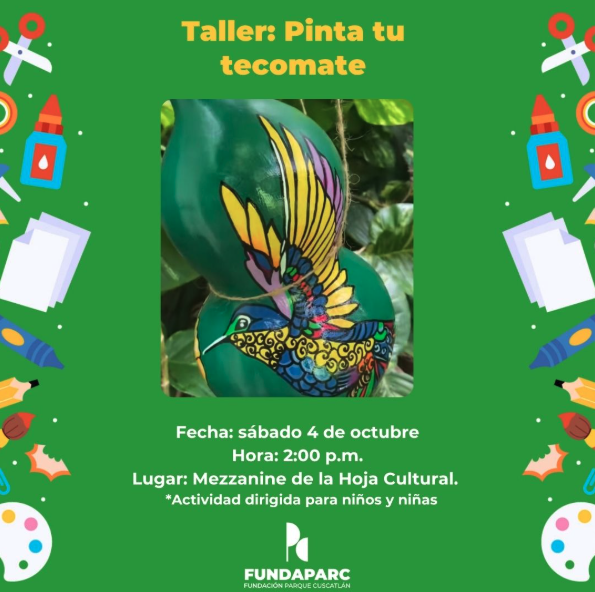 Taller de pintura "Pinta tu tecomate"