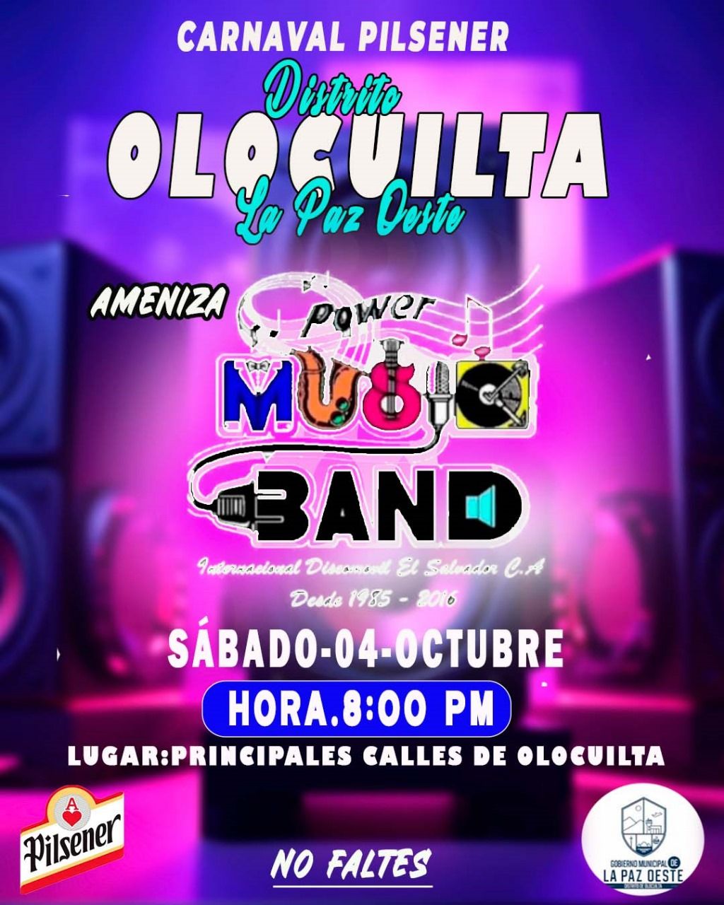 🎉 ¡Carnaval Pilsener en Olocuilta! 🎉