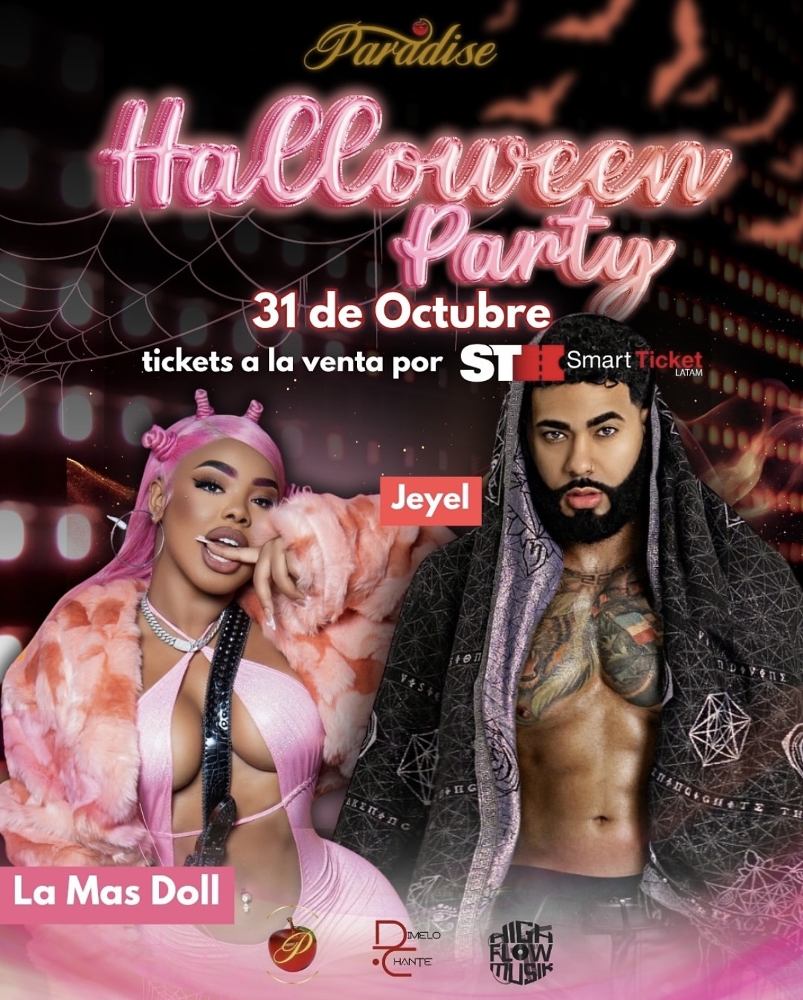 Halloween Party Con Dahiana Guzman / La mas doll & Jeyel