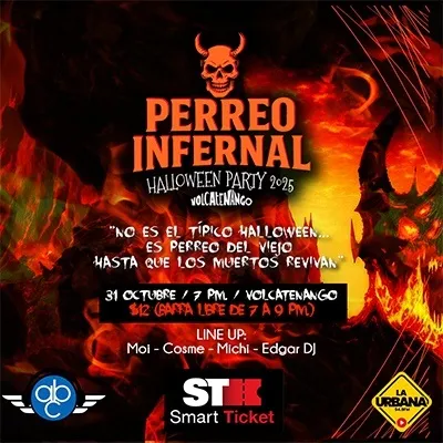 Perreo Infernal Halloween Party 2025