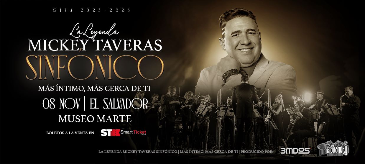 Concierto Sinfónico De Mickey Taveras En El Salvador 2025
