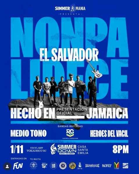 Concierto De Nonpalidece En El Salvador