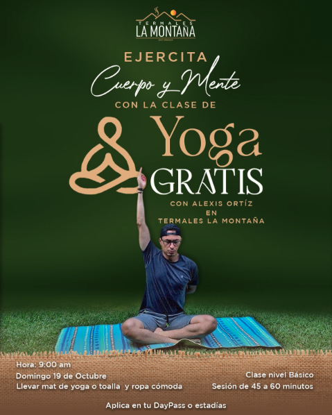 Clases De Yoga Gratis En TERMALES LA MONTAÑA