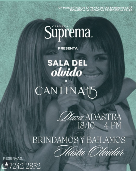 SALA DEL OLVIDO – EDICIÓN CANTINA 2.0 💔✨