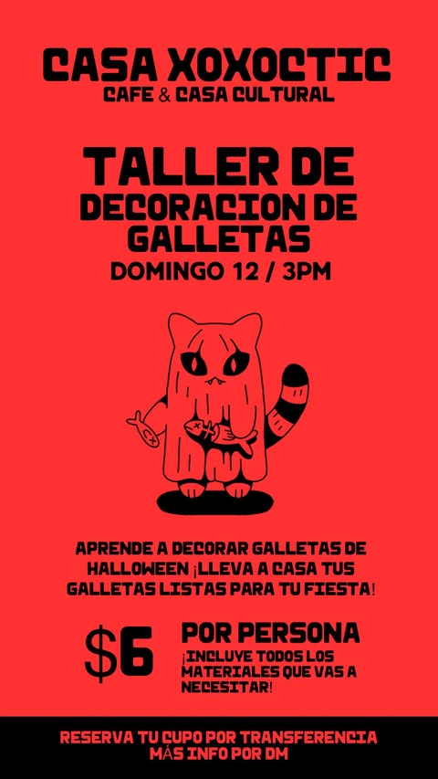 🎃 ¡Taller de Decoración de Galletas de Halloween! 🍪👻