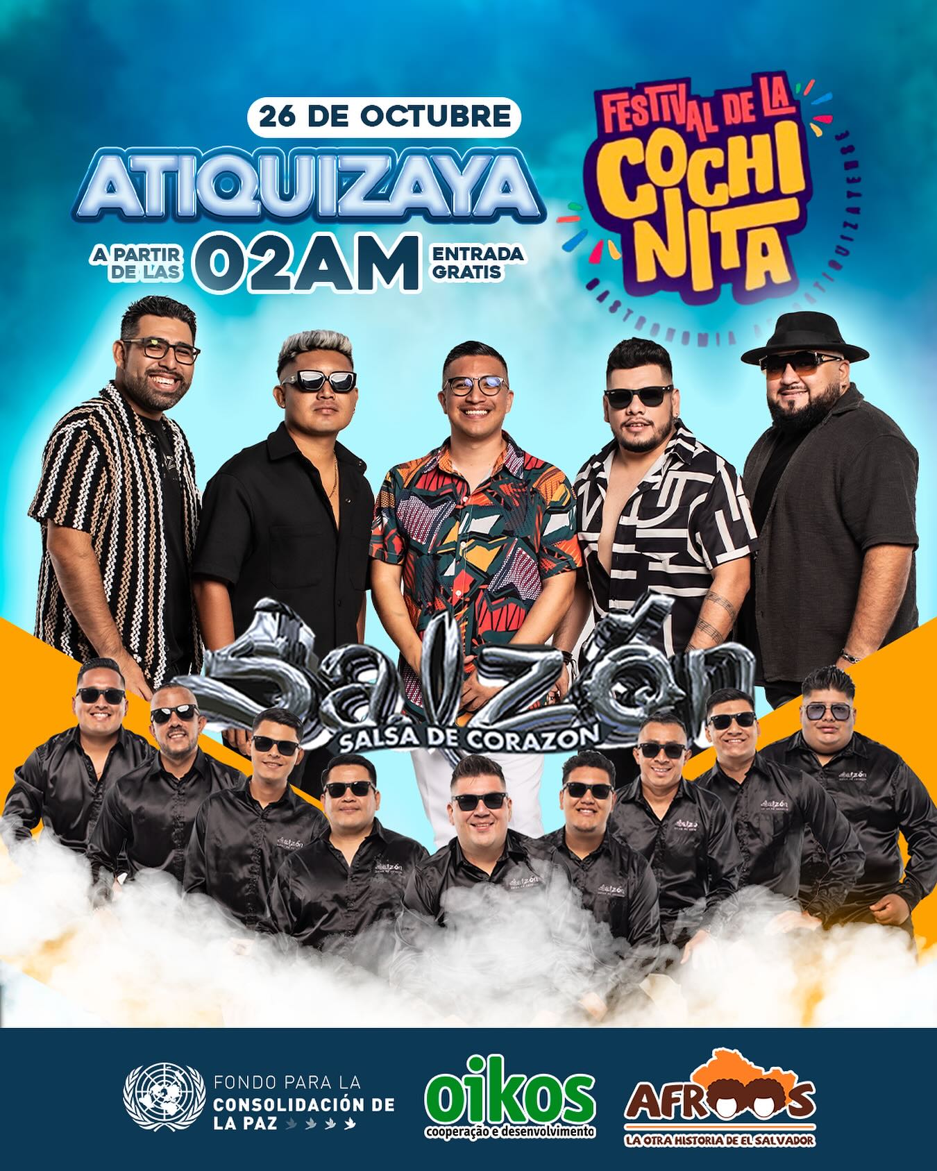 FESTIVAL DE LA COCHINITA CON LA ORQUESTA SALZÓN 