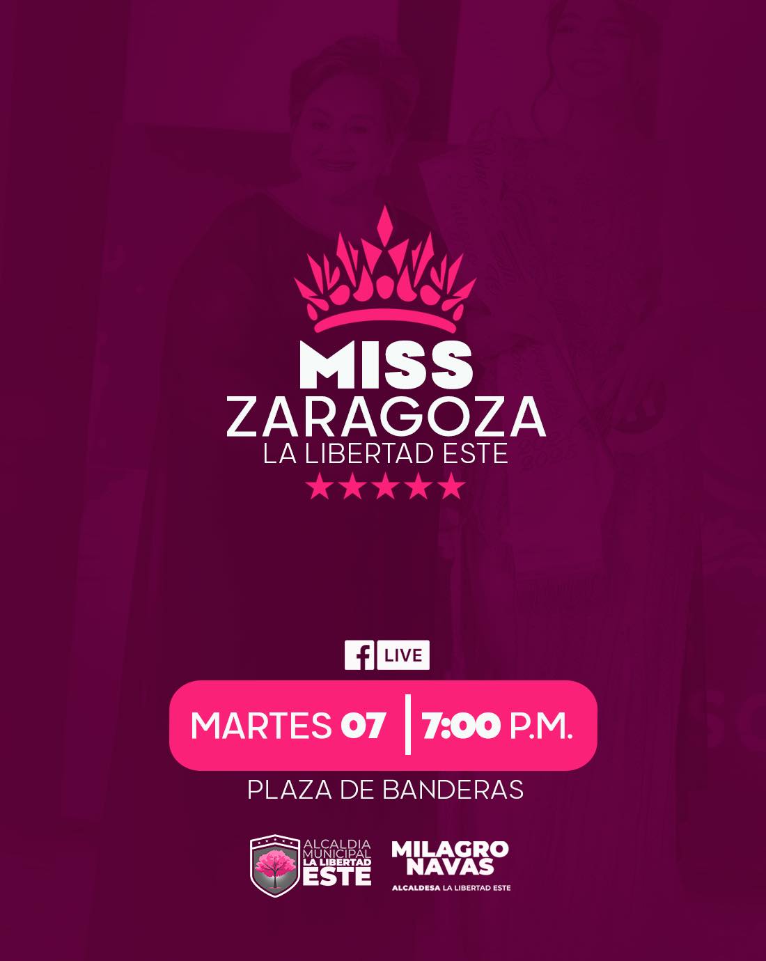 Reina de las Fiestas Patronales 2025, del distrito de Zaragoza🎉