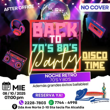Back To 70´s 80´s party